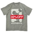 画像6: SALE 30% OFF "HAMMERKID DIE-CUTTING" S/S T-SHIRT  6.2oz (MIX GREY) (6)