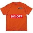 画像1: SALE 30% OFF "T.W.I.M-LOGO EMBROIDERY" POCKET S/S T-SHIRT  5.6oz (ORANGE) (1)