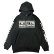 画像2: SALE 30% OFF "BRAT TILL DEATH" 10oz PULL-OVER HOODED SWEAT SHIRT (BLACK) (2)