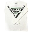 画像3: "BRAT TILL DEATH" 58.6 oz LONG SLEEVE T-SHIRT (WHITE) (3)