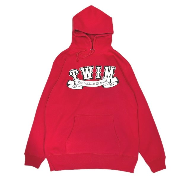 画像11: SALE 30% OFF "CROSS BONES" 10oz PULL-OVER HOODED SWEAT SHIRT (ASH, NAVY, RED, GREEN) (11)