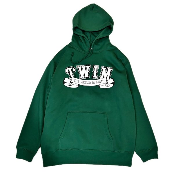 画像15: SALE 30% OFF "CROSS BONES" 10oz PULL-OVER HOODED SWEAT SHIRT (ASH, NAVY, RED, GREEN) (15)