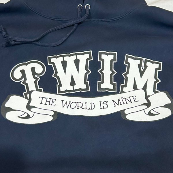 画像9: SALE 30% OFF "CROSS BONES" 10oz PULL-OVER HOODED SWEAT SHIRT (ASH, NAVY, RED, GREEN) (9)