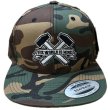 画像1: "CLASSIC HAMMER-CROSS" SNAPBACK (GREEN CAMO) (1)