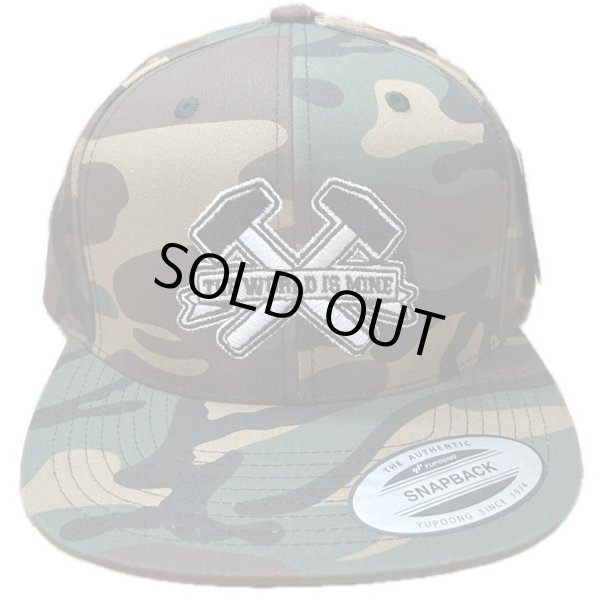 画像1: "CLASSIC HAMMER-CROSS" SNAPBACK (GREEN CAMO) (1)
