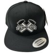 画像1: "CLASSIC HAMMER-CROSS" SNAPBACK (BLACK) (1)