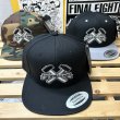 画像5: "CLASSIC HAMMER-CROSS" SNAPBACK (BLACK/SILVER) (5)