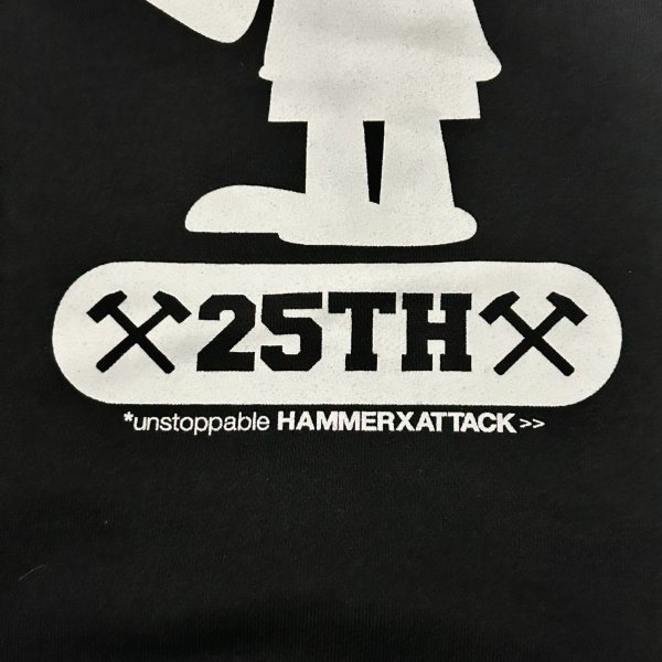 画像8: 10% OFF 受注生産キャンセル商品 "PARKING OUT x T.W.I.M Special Collaboration" 10oz PULL-OVER HOODED SWEAT SHIRT (BLACK) (8)