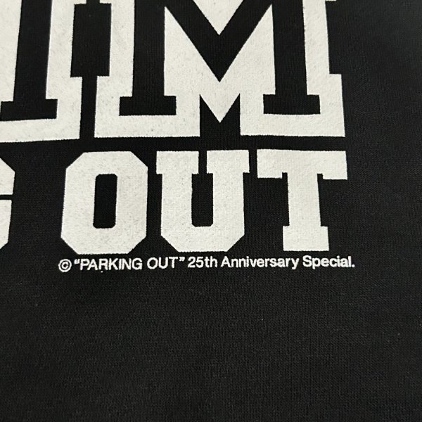 画像5: 10% OFF 受注生産キャンセル商品 "PARKING OUT x T.W.I.M Special Collaboration" 10oz PULL-OVER HOODED SWEAT SHIRT (BLACK) (5)
