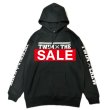 画像1: SALE 30% OFF "BRAT TILL DEATH" 10oz PULL-OVER HOODED SWEAT SHIRT (BLACK) (1)