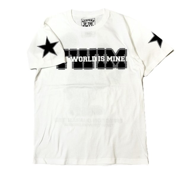 画像4: 20%OFF_ "EFFECTION GUARANTEED" S/S T-SHIRT  5.6oz (WHITE x BLACK) (4)