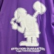 画像5: Limited Color : "EFFECTION GUARANTEED" S/S T-SHIRT  5.6oz (PURPLE x WHITE) (5)