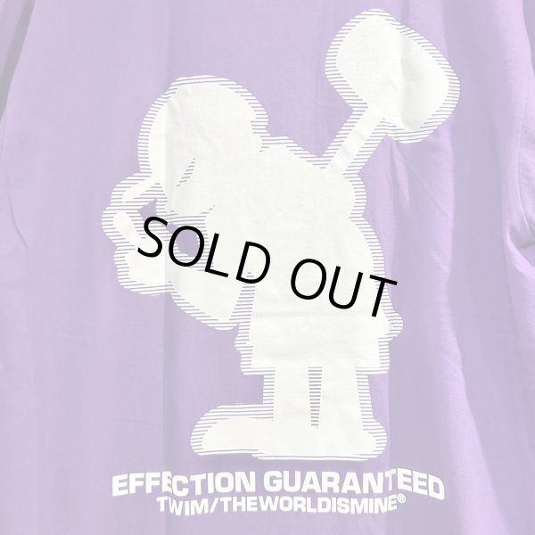 画像5: Limited Color : "EFFECTION GUARANTEED" S/S T-SHIRT  5.6oz (PURPLE x WHITE) (5)