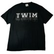 画像3:  "DRIPPING_TWIM-LOGO" GARMENT DYED 6.1oz S/S T-SHIRT (BLACK) (3)