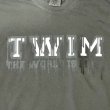 画像3:  "DRIPPING_TWIM-LOGO" GARMENT DYED 6.1oz S/S T-SHIRT (PEPPER) (3)