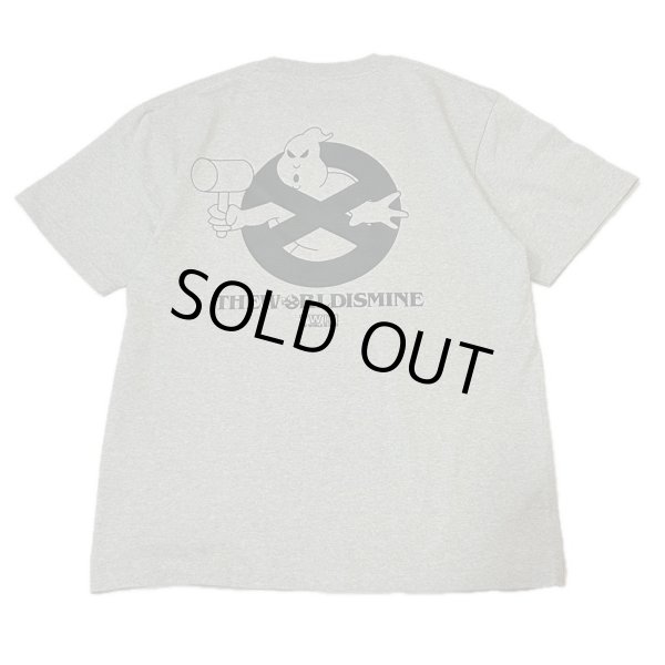 画像4:  20%OFF_"GHOST HAMMERS" 6.0oz S/S T-SHIRT (MIX GREY) (4)