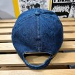 画像3: USED_"THEWORLDISMINE SINCE 1997" BASEBALL-CAP (DENIM_DARK BLUE) (3)