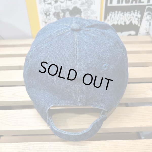 画像3: USED_"THEWORLDISMINE SINCE 1997" BASEBALL-CAP (DENIM_DARK BLUE) (3)