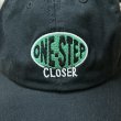 画像4: USED_"ONE STEP CLOSER" ベースボールキャップ (ブラック) (4)