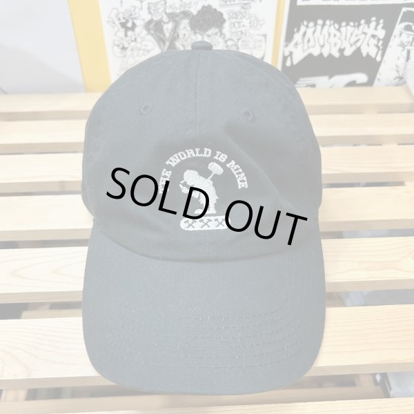 画像1: USED_"HAMMERKID" BASEBALL-CAP (BLACK) (1)