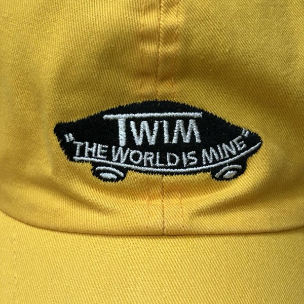 画像2: USED_"VXXS??" BASEBALL-CAP (GOLD YELLOW) (2)