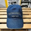 画像1: USED_"THEWORLDISMINE SINCE 1997" BASEBALL-CAP (DENIM_DARK BLUE) (1)