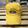 画像1: USED_"VXXS??" BASEBALL-CAP (GOLD YELLOW) (1)