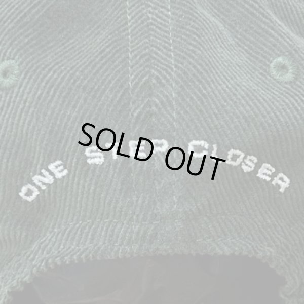 画像5: USED_激レア "ONE STEP CLOSER_POLO BEAR" コーデュロイ・ベースボールキャップ (フォレストグリーン) (5)