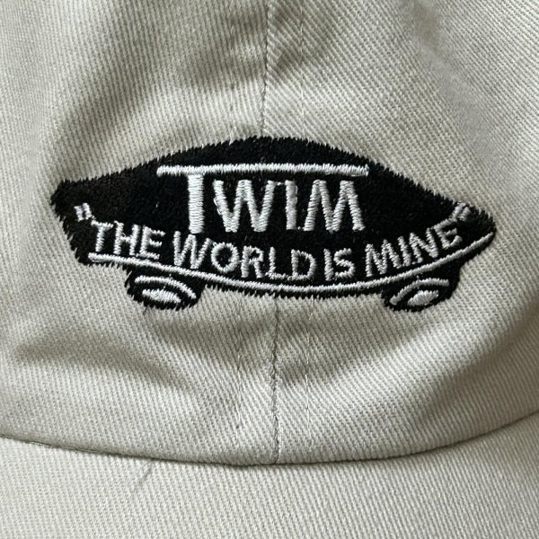 画像2: USED_"VXXS??" BASEBALL-CAP (PUTTY) (2)