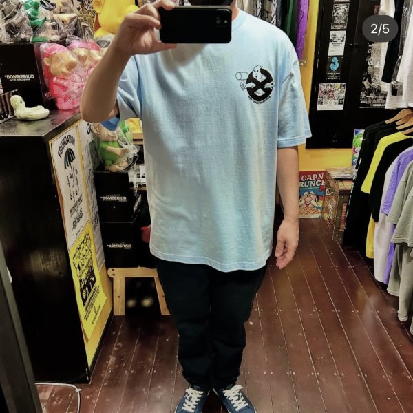 画像6: 20%OFF_ "GHOST HAMMERS" 6.0oz S/S T-SHIRT (SKY BLUE) (6)