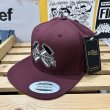画像4: "CLASSIC HAMMER-CROSS" SNAPBACK (MAROON) (4)