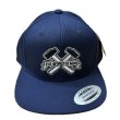 画像1: "CLASSIC HAMMER-CROSS" SNAPBACK (DARK NAVY) (1)