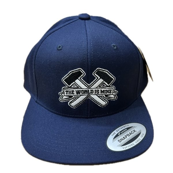 画像1: "CLASSIC HAMMER-CROSS" SNAPBACK (DARK NAVY) (1)