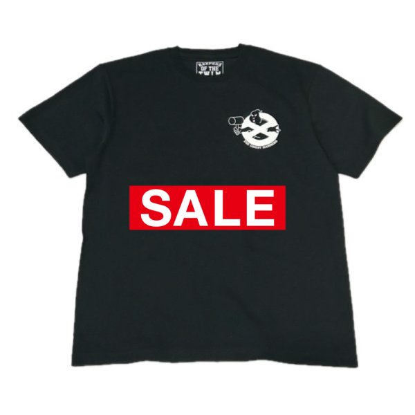 画像1: 20%OFF_ "GHOST HAMMERS" 6.0oz S/S T-SHIRT (BLACK) (1)