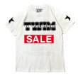 画像1: 20%OFF_ "EFFECTION GUARANTEED" S/S T-SHIRT  5.6oz (WHITE x BLACK) (1)