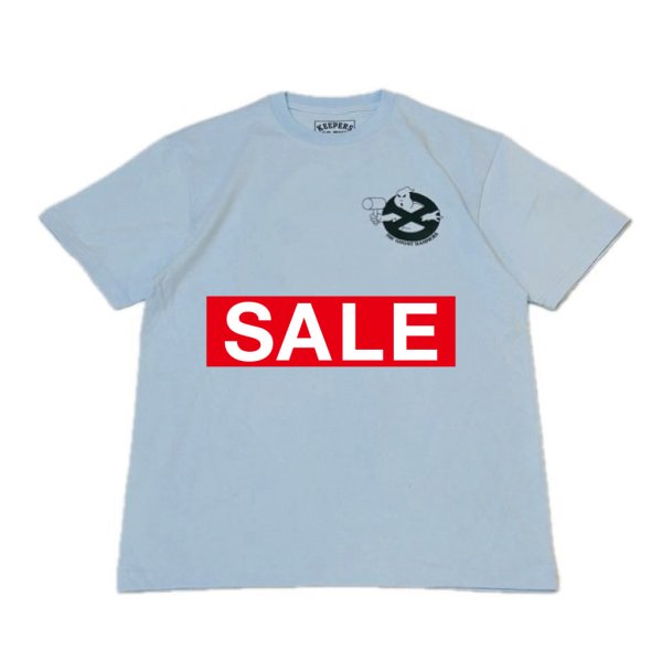 画像1: 20%OFF_ "GHOST HAMMERS" 6.0oz S/S T-SHIRT (SKY BLUE) (1)