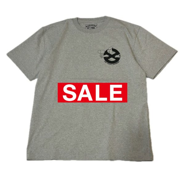 画像1:  20%OFF_"GHOST HAMMERS" 6.0oz S/S T-SHIRT (MIX GREY) (1)