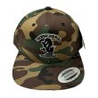 画像1: "BOMBERKID + LOGO EMBROIDERY" SNAPBACK (GREEN CAMO) (1)