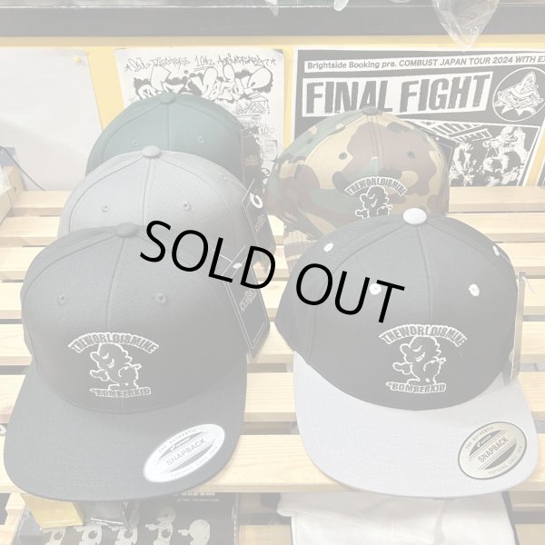 画像4: "BOMBERKID + LOGO EMBROIDERY" SNAPBACK (SPRUCE) (4)