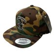 画像2: "BOMBERKID + LOGO EMBROIDERY" SNAPBACK (GREEN CAMO) (2)