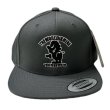 画像1: "BOMBERKID + LOGO EMBROIDERY" SNAPBACK (DARK GREY) (1)