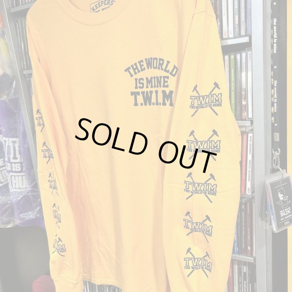 画像4: [USED]_L "THE NOTRIOUS BRAND SINCE 1997" LONG SLEEVE T-SHIRT  6.2oz (GOLD) (4)