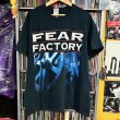 画像1: USED_レア "FEAR FACTORY_Fear Is The Mindkiller" Tシャツ_Lサイズ (1)