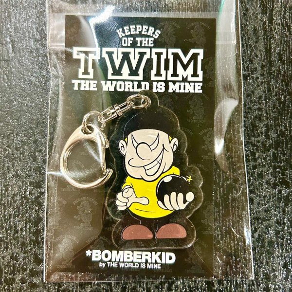 画像2: "*BOMBERKID" ACRYLIC RESIN KEY-CHAIN (Front ver.) (2)