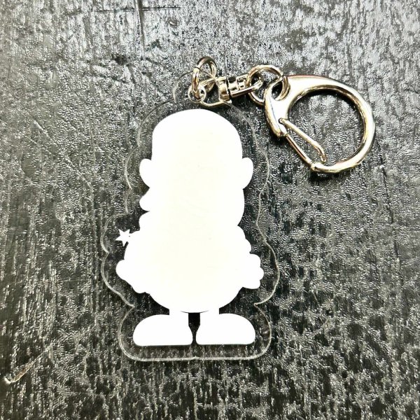 画像4: "*BOMBERKID" ACRYLIC RESIN KEY-CHAIN (Front ver.) (4)