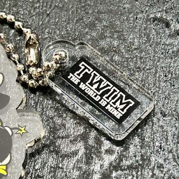 画像4: "*BOMBERKID" ACRYLIC RESIN KEY-BALLCHAIN (Sideways ver.) (4)