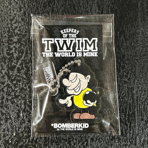 画像2: "*BOMBERKID" ACRYLIC RESIN KEY-BALLCHAIN (Sideways ver.) (2)